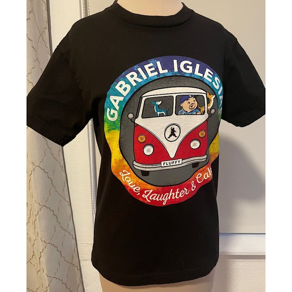 Gabriel "Fluffy" Iglesias  Short Sleeve T-Shirt, Size S NWOT